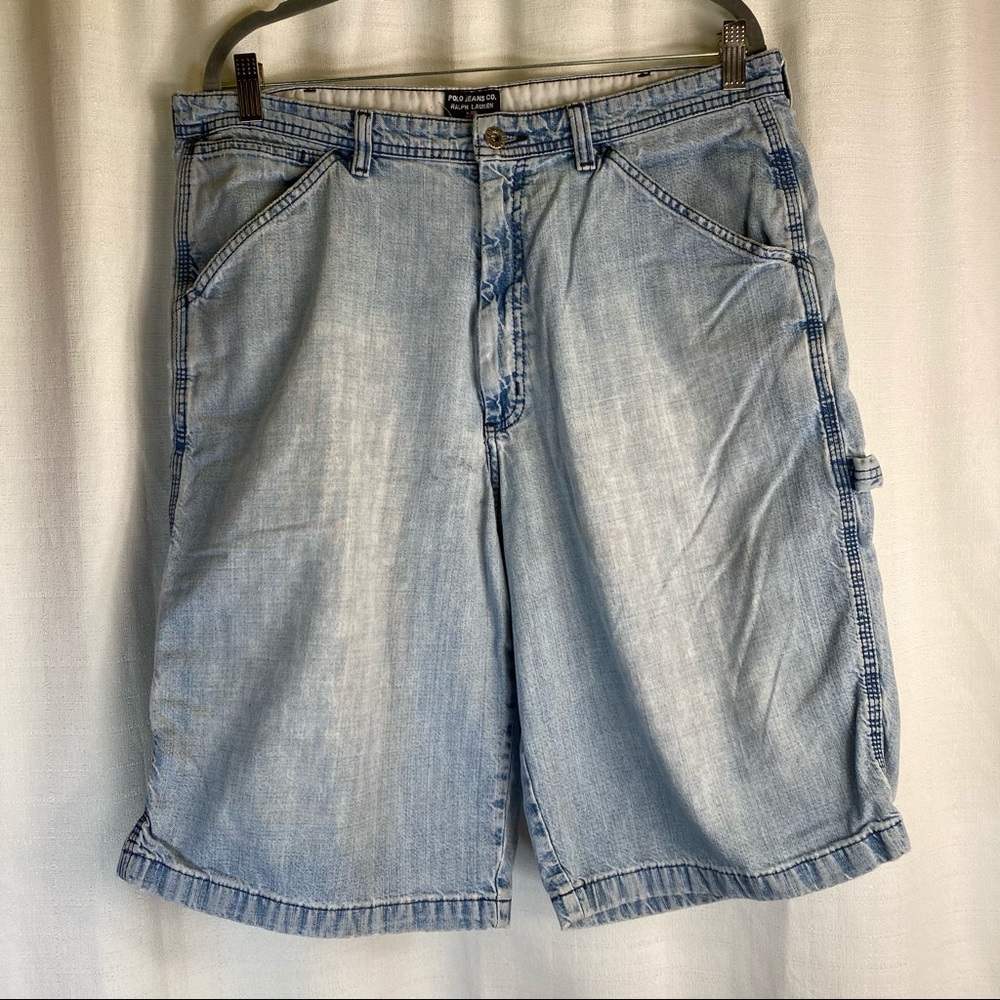 Vintage Men’s Polo Ralph Lauren Polo Jean Co Carpenter Jean Shorts Size 34 waist